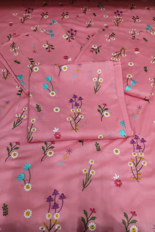 2pc Bliss pink lawn