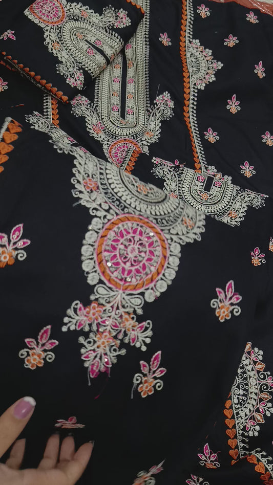 2pc dhanak raha black