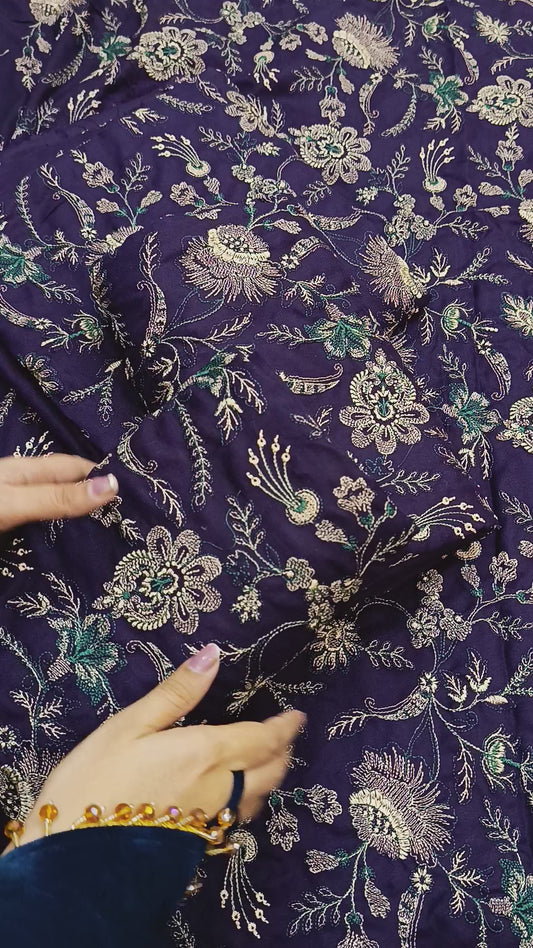 2pc purple phool
