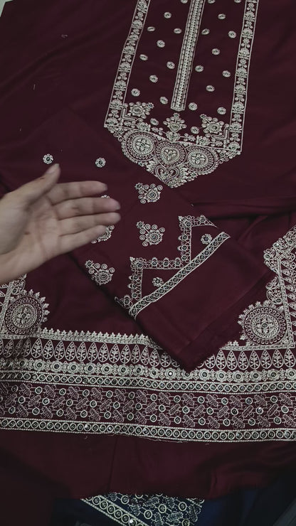 2PC MAROON NAYAB