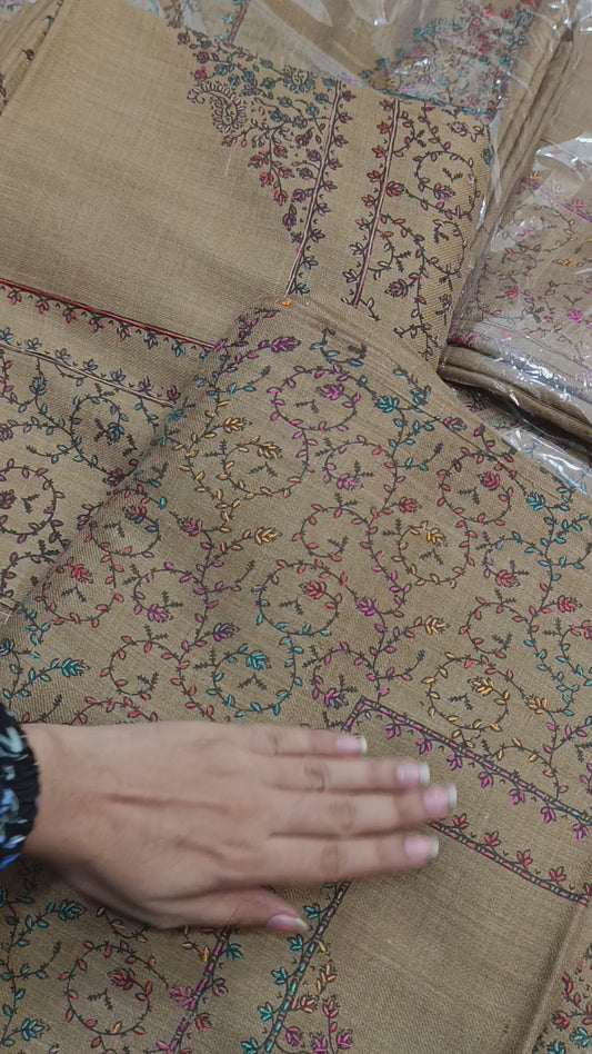 3pc Kashmiri kacha tanka pashmina Skin