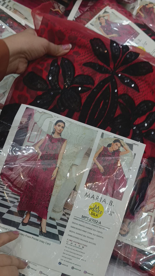3pc silk snake red