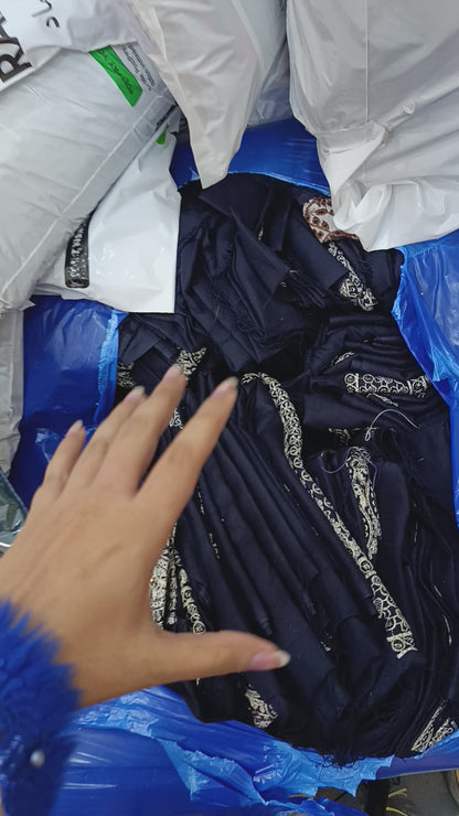 2pc dhanak Nayab Blue