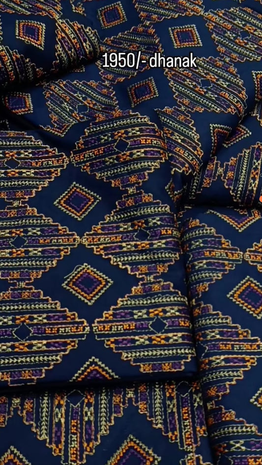 2pc chimni blue dhankh
