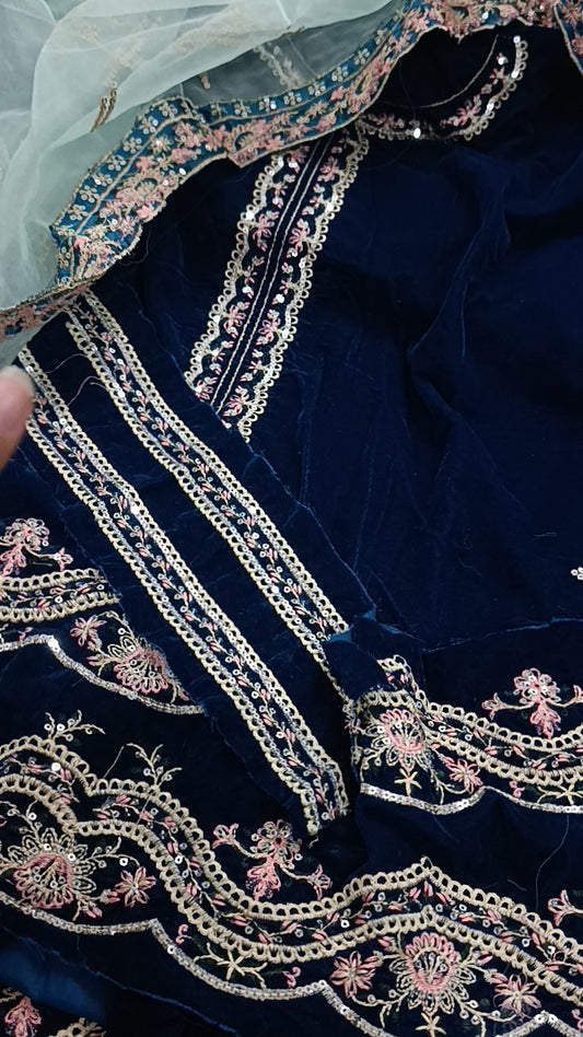 3pc Jazmin khusboo velvet