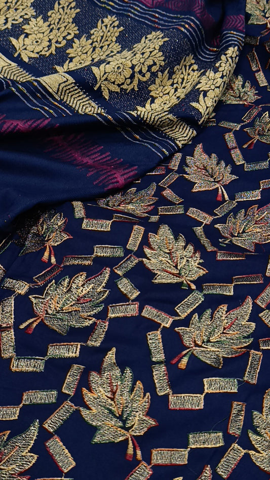 3pc tukri blue dhankh